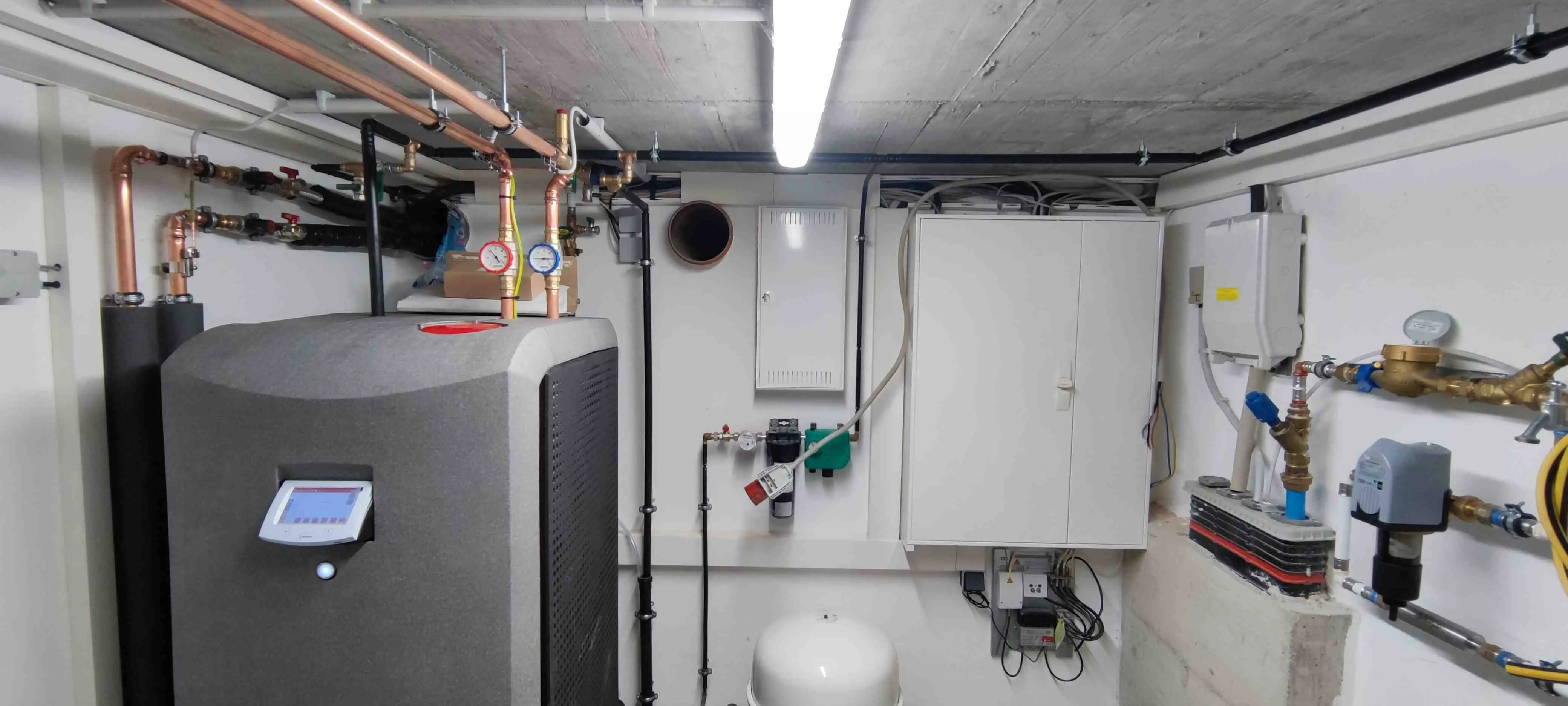 Wärmepumpe Solvis Ben in einer Heizungsreferenz der Richard Staib GmbH + Co. KG.