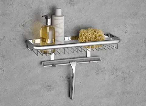 Wandhängender Premium-Duschkorb der Marke HSK.