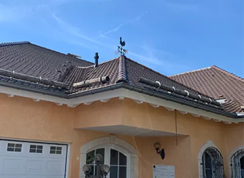 Mediterranes Haus ohne Keller im Enzkreis.